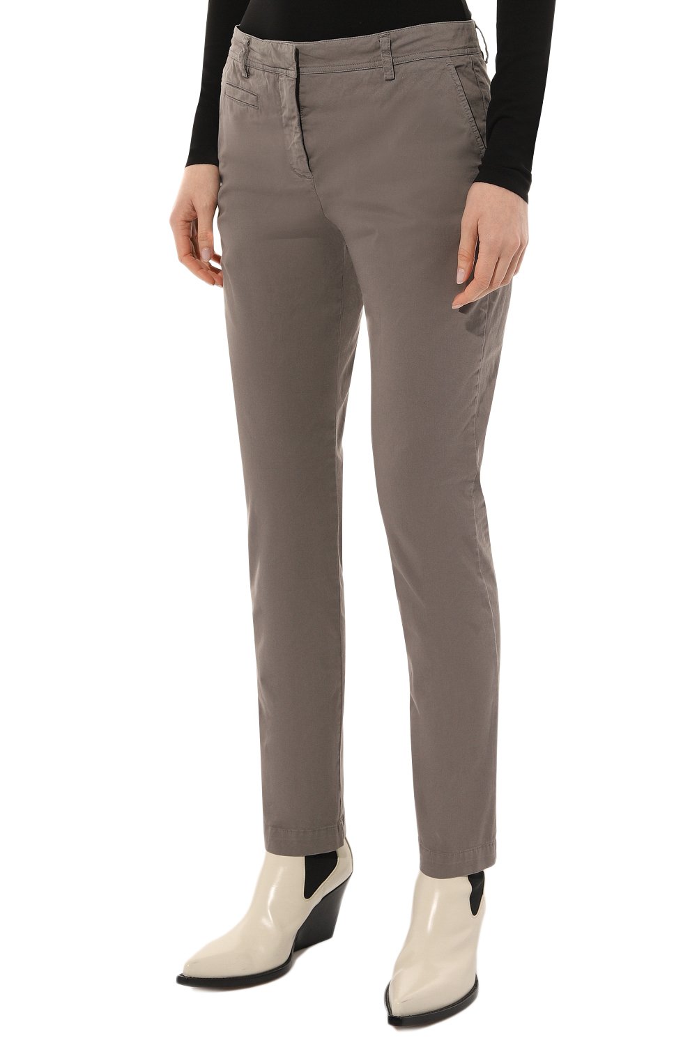 Хлопковые брюки Giorgio Armani  3SHPP0UX/T03B3 Фото 3
