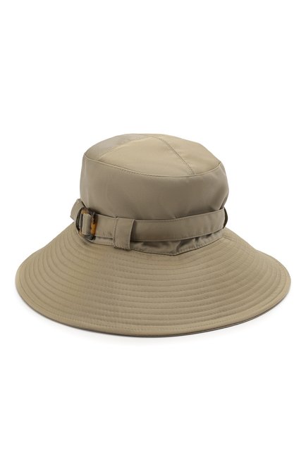 Женская шляпа ERIC JAVITS бежевого цвета, арт. 13740/KAYA | Фото 1 (Материал: Синтетический материал, Текстиль)