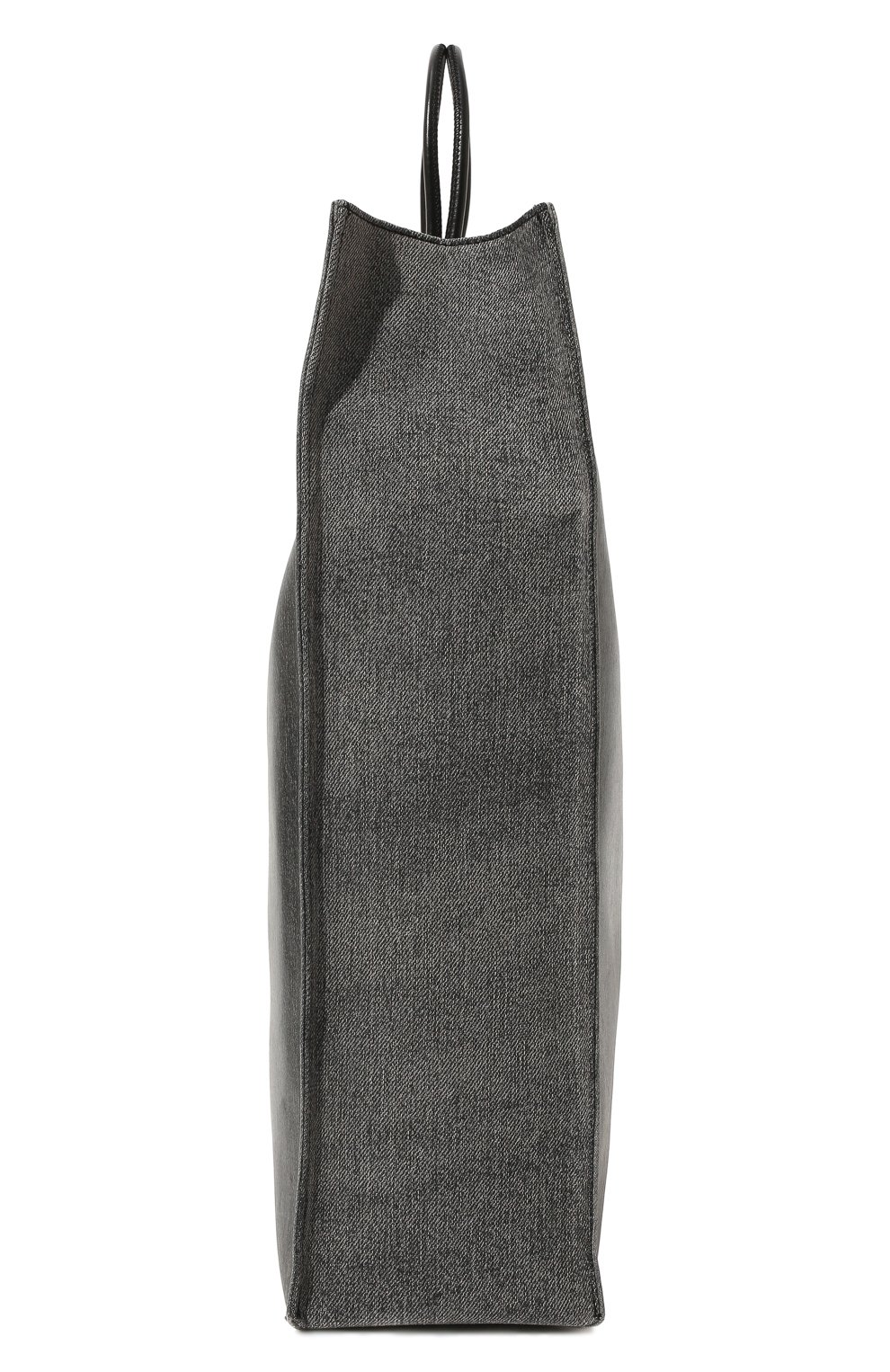 Женский сумка-шопер dsl DIESEL черного цвета, арт. X08919/P4637 | Фото 4 (Сумки-технические: Сумки-шопперы; Ремень/цепочка: На ремешке; Материал: Экокожа; Размер: large)