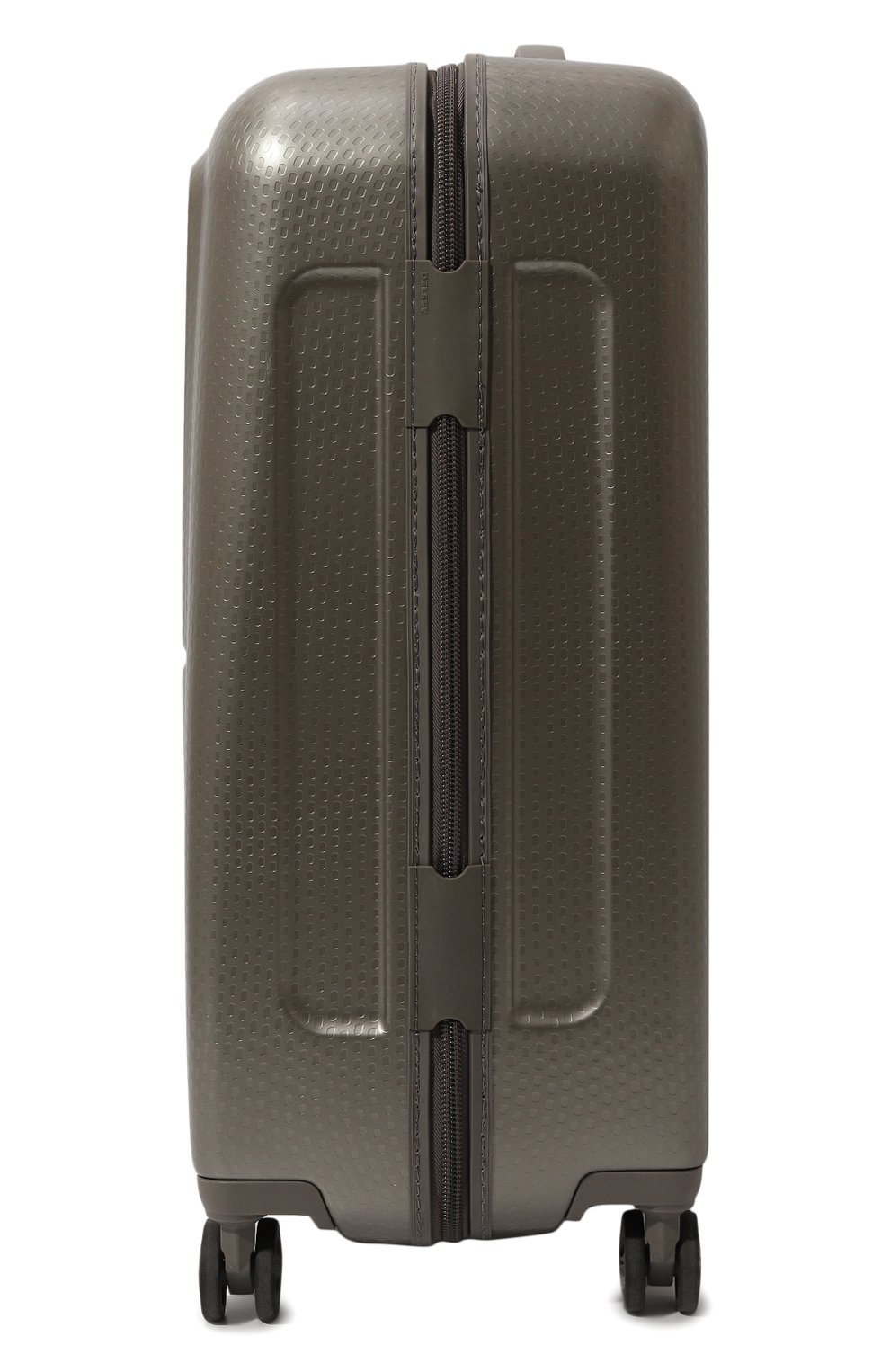 Женский дорожный чемодан DELSEY серебряного цвета, арт. 162181011 | Фото 3 (Материал: Пластик; Материал сплава: Проставлено; Драгоценные камни: Проставлено; Размер: large)