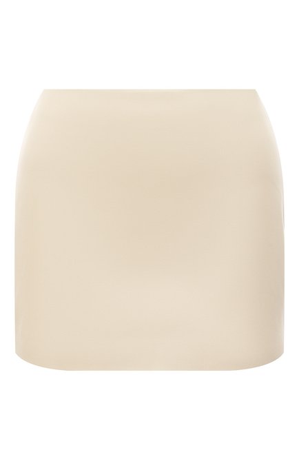 Женская юбка из экокожи SASHAVERSE кремвого цвета по цене 25650 руб., арт. SK010/53015/2952 | Фото 1