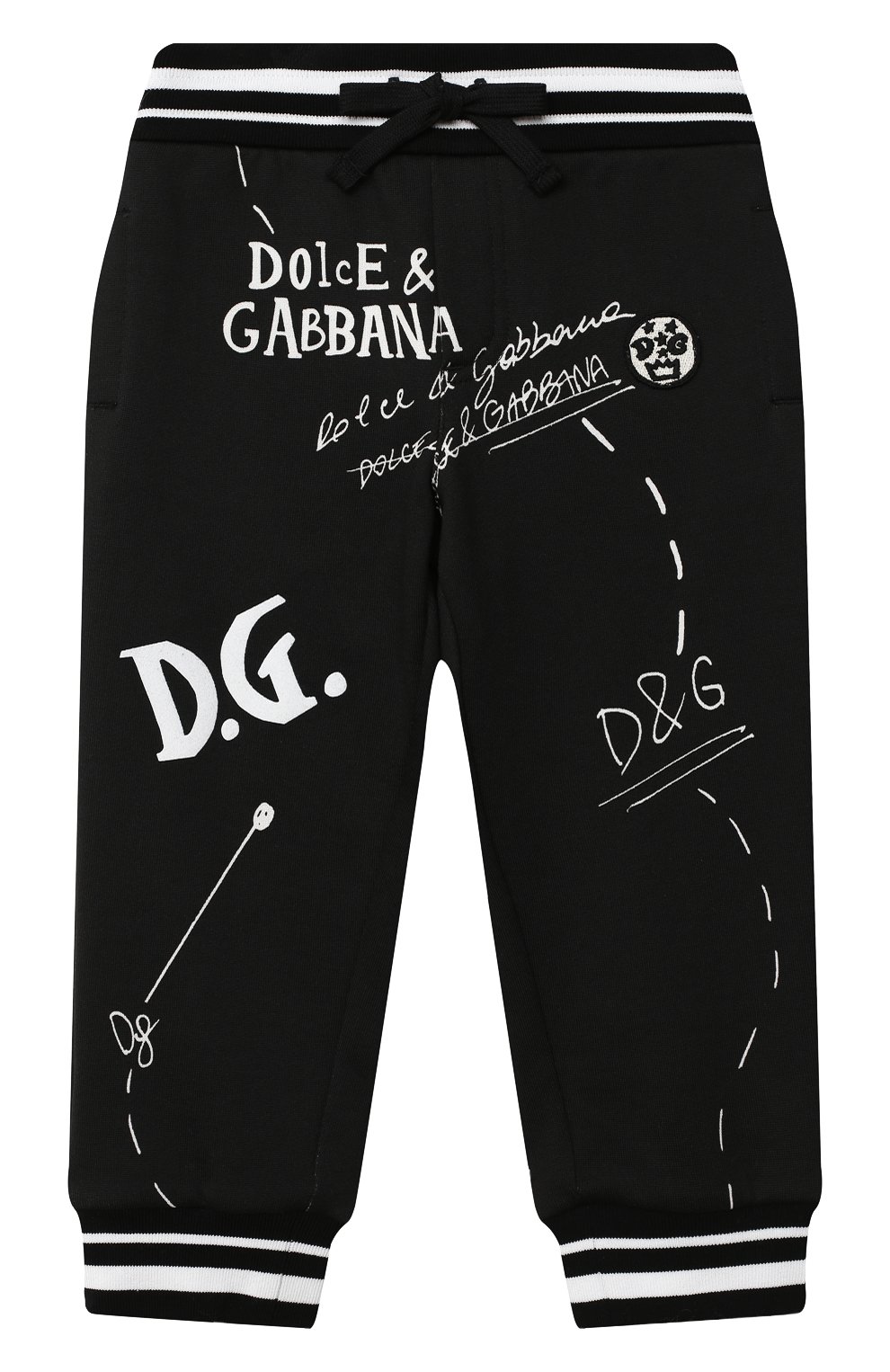 Хлопковые джоггеры Dolce & Gabbana