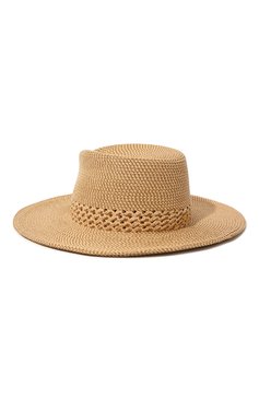Женская шляпа ERIC JAVITS бежевого цвета, арт. 14013PEANUT | Фото 3 (Материал: Текстиль, Пластик, Синтетический материал)