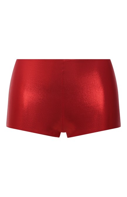 Женские шорты SAINT LAURENT красного цвета по цене 47550 руб., арт. 670131/Y6D33 | Фото 1