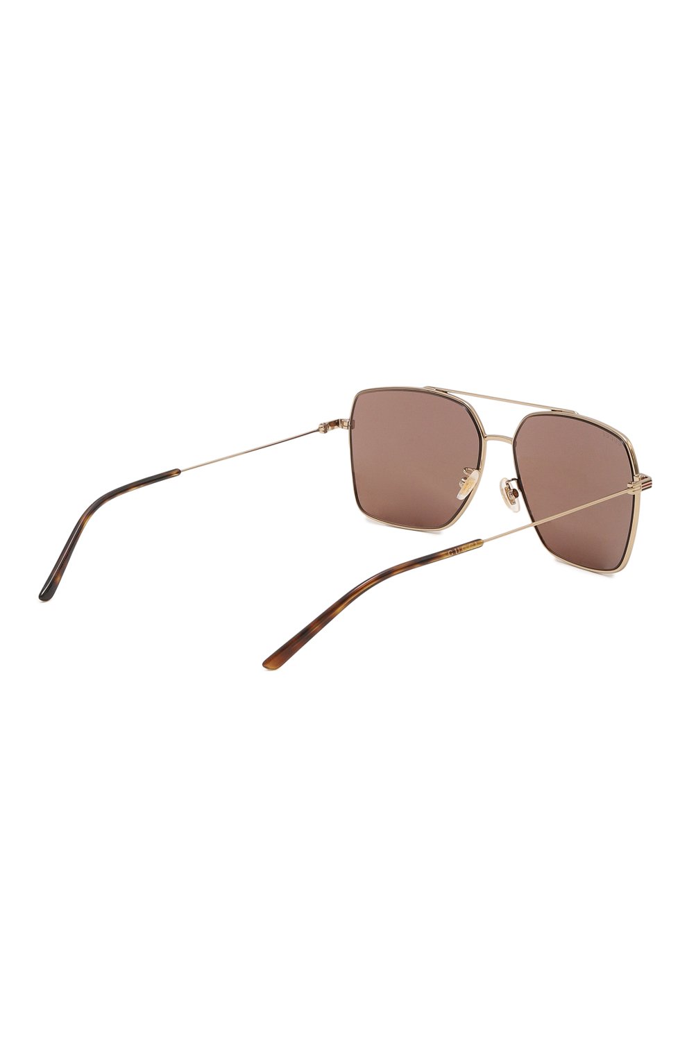 Женские солнцезащитные очки GUCCI золотого цвета, арт. GG1053S/681235 I3330 | Фото 5 (Кросс-КТ: С/з-унисекс; Региональные ограничения белый список (Axapta Mercury): Не проставлено; Нос: Не проставлено; Тип очков: С/з; Очки форма: Квадратные; Оптика Генд�ер: оптика-унисекс)