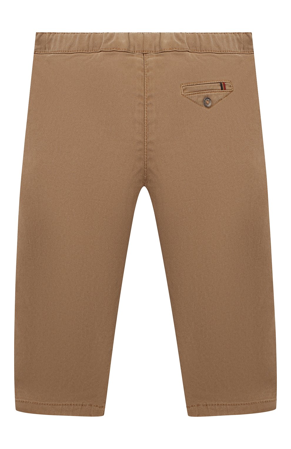 Детские брюки TARTINE ET CHOCOLAT бежевого цвета, арт. TR22101/1M-1A | Фото 2 (Кросс-КТ НВ: Брюки; Материал внешний: Хлопок, Лиоцелл, Растительное волокно)