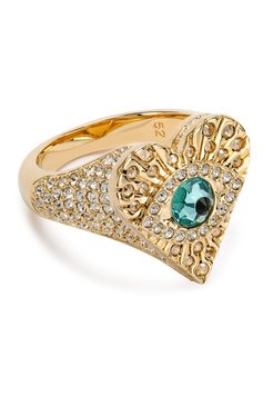Женское кольцо lucky goddess heart SWAROVSKI золотого цвета, арт. 5482528 | Фото 1 (Статус проверки: Проверено, Проверена категория; Материал: Металл)