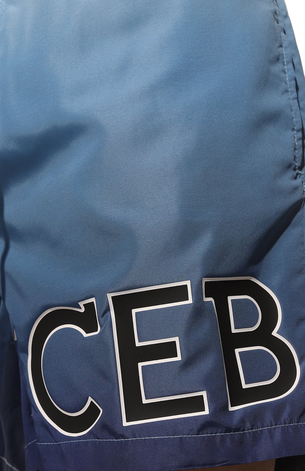 Мужские плавки-шорты ICEBERG разноцветного цвета, арт. ICE3MBM11 | Фото 4 (Материал внешний: Синтетический материал; Принт: С принтом; Мужское Кросс-КТ: плавки-шорты)