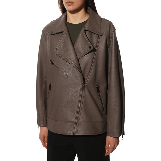 фото Кожаная куртка maslov