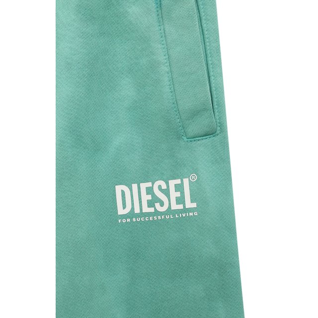 Хлопковые джоггеры Diesel J01094/KYAU5 Фото 3