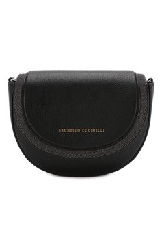 Женская поясная сумка BRUNELLO CUCINELLI черного цвета, арт. MBVND2018 | Фото 1 (Материал: Натуральная кожа; Стили: Классический; Размер: mini; Ремень/цепочка: На ремешке; Статус проверки: Проверена категория)