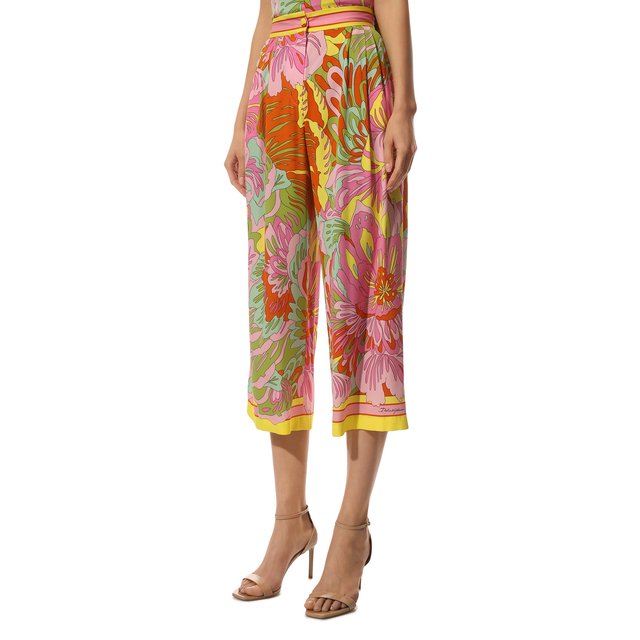 фото Шелковые брюки dolce & gabbana