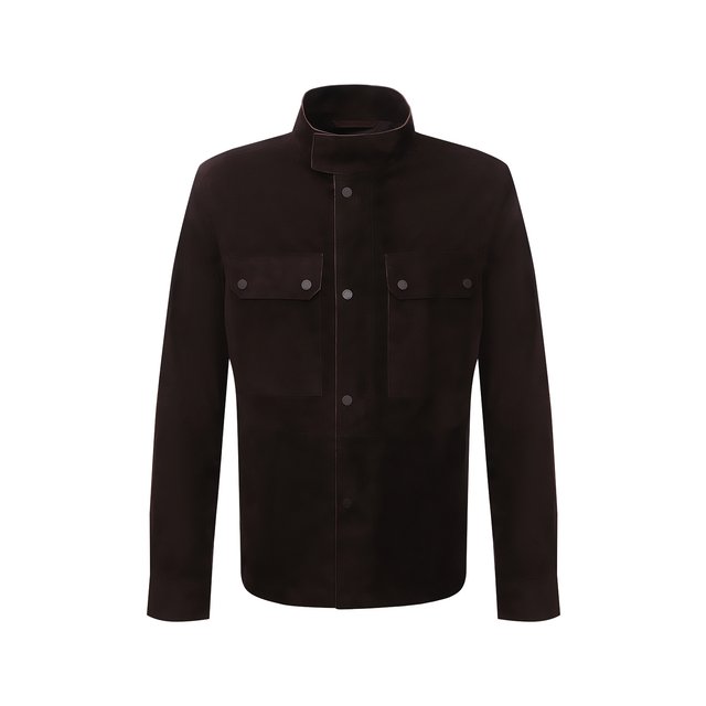 фото Замшевая куртка ermenegildo zegna