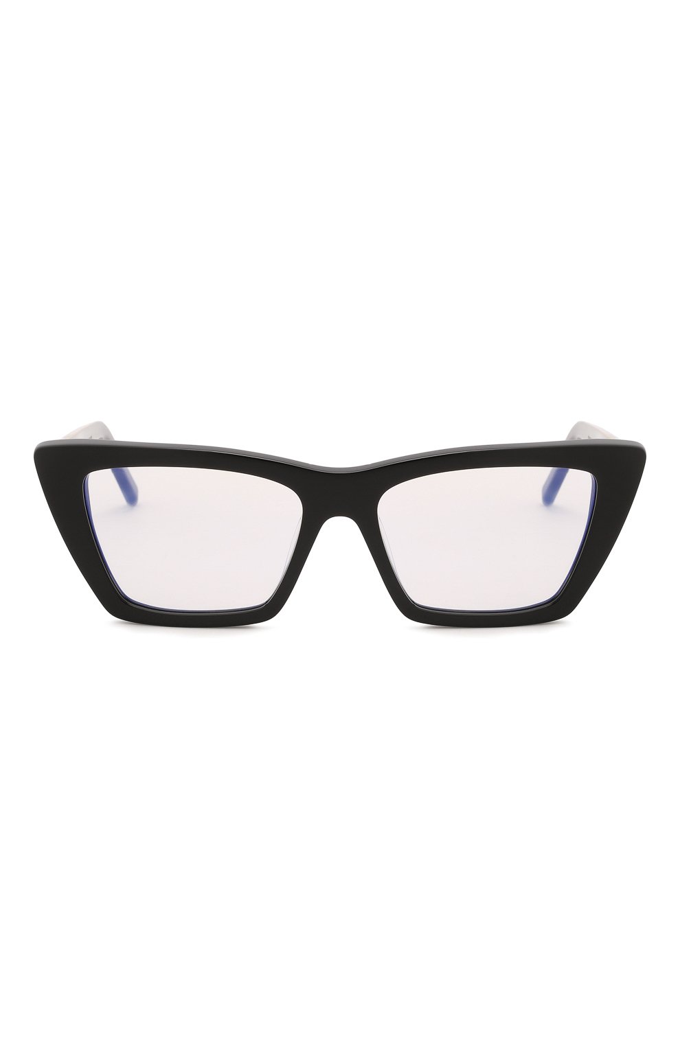 Женские солнцезащитные очки SAINT LAURENT черного цвета, арт. SL 276 MICA 025 | Фото 3 (Тип очков: С/з; Очки форма: Cat-eye)