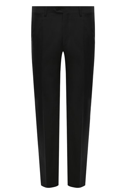Мужские шерстяные брюки прямого кроя BRIONI темно-серого цвета по цене 89950 руб., арт. RPL2/PZA0P/M0ENA | Фото 1