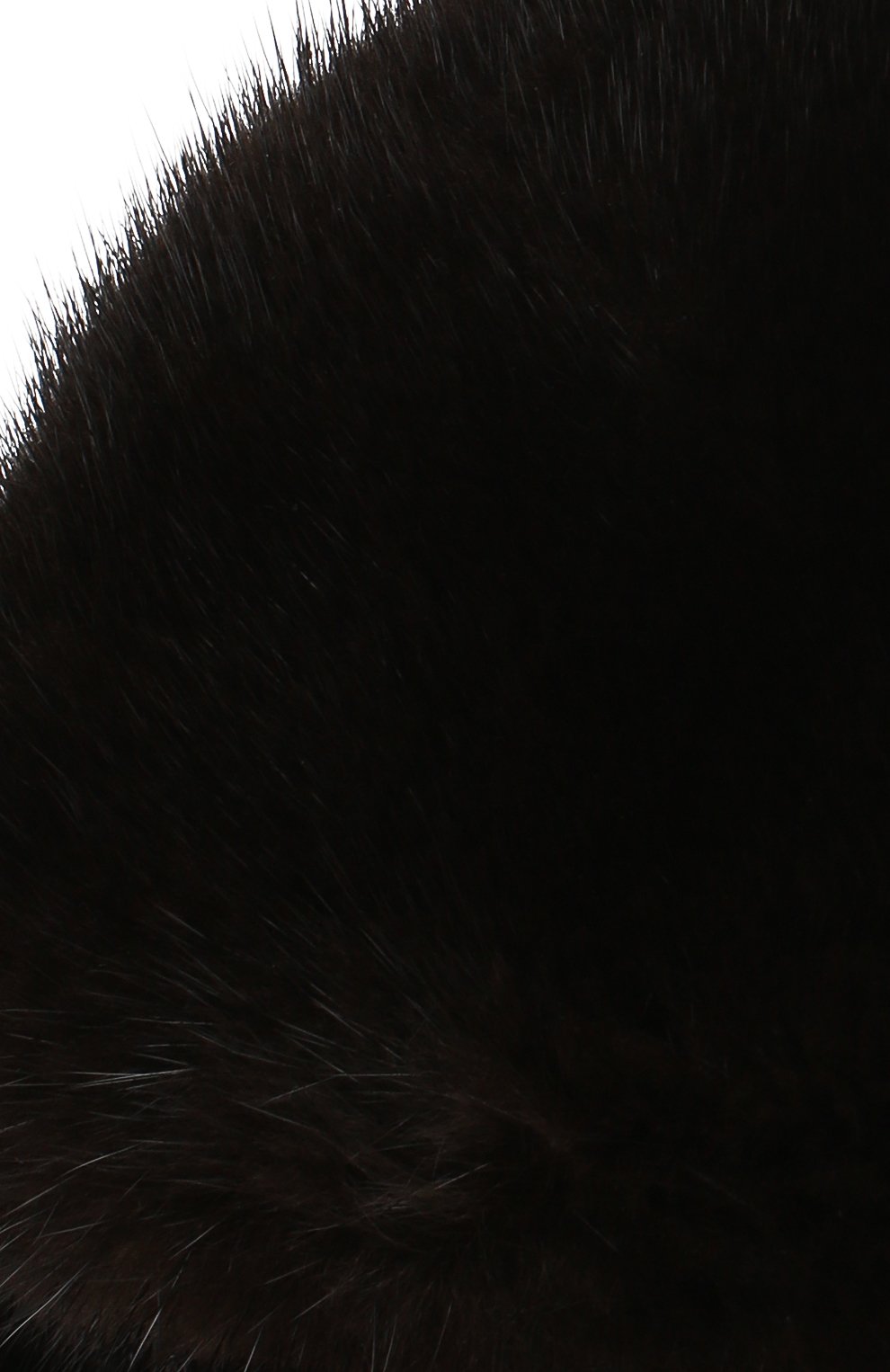 Мужская кожаная шапка-ушанка с отделкой из меха норки FURLAND коричневого цвета, арт. 0011202110034300000 | Фото 3 (Материал: Натуральная кожа, Натуральный мех)
