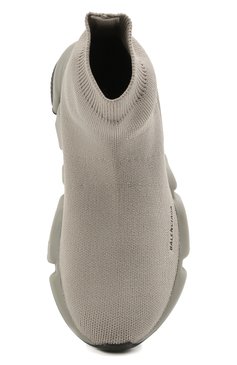 Мужского текстильные кроссовки BALENCIAGA серого цвета, арт. 597425/W2DB2 | Фото 4 (Стили: Гранж)