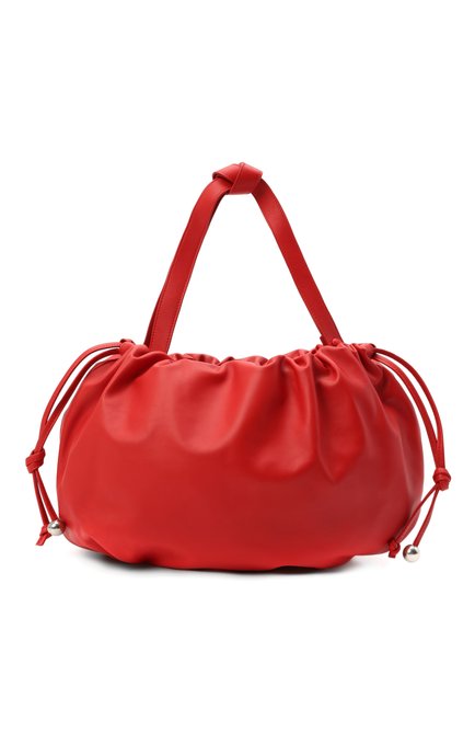 Женская сумка bulb medium BOTTEGA VENETA красного цвета по цене 169500 руб., арт. 651812/VCP40 | Фото 1