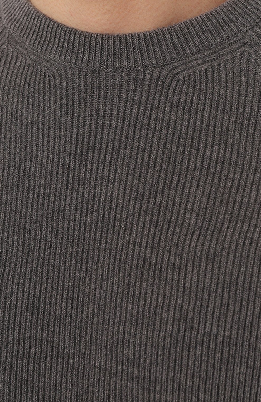 Мужские кашемировый пуловер CANESSA серого цвета, арт. EMKG001 FK0001T | Фото 8 (Региональные ограничения белый список (Axapta Mercury): Не проставлено; Материал сплава: Проставлено; Нос: Не проставлено; Женское Кросс-КТ: Пуловер-одежда; Драгоценные камни: Проставлено; Стили: Кэжуэл)