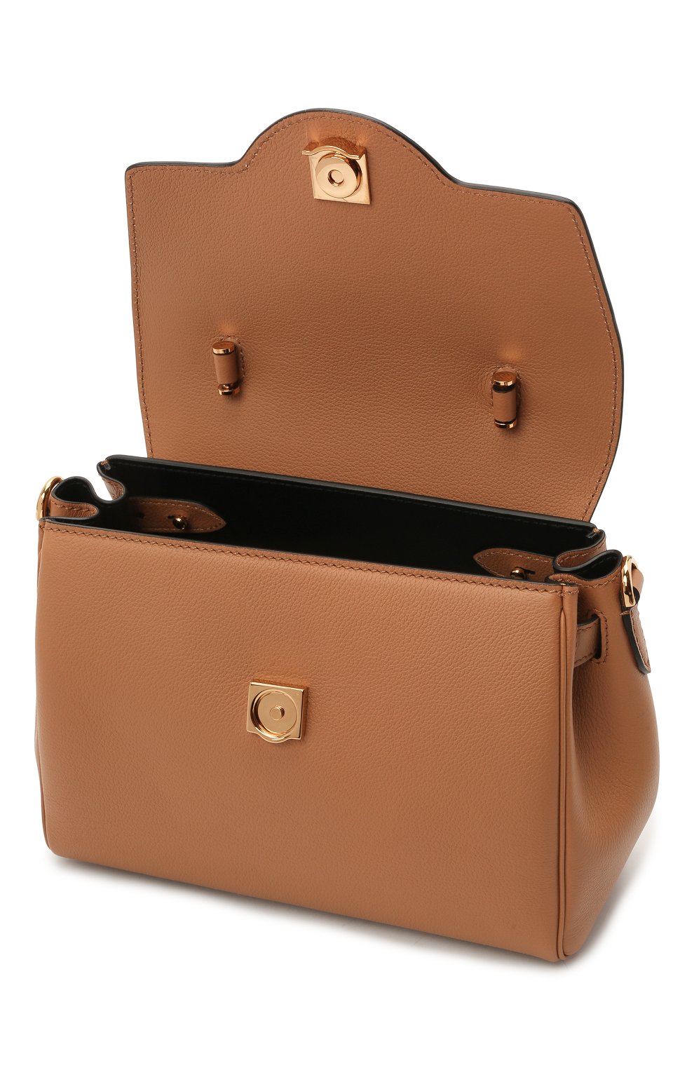 Medium Sicily Bag - Caramello