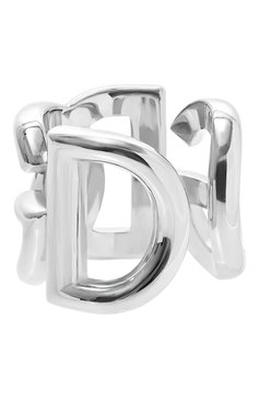 Женское кольцо DOLCE & GABBANA серебряного цвета, арт. WRP6L1 W1111/SILVER | Фото 3 (Региональные ограничения белый список (Axapta Mercury): Не проставлено; Нос: Не проставлено; Материал: Металл)