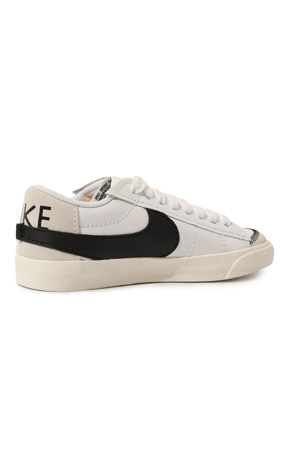 Кожаные кеды Blazer Low 77 Jumbo Nike DQ1470-101 Фото 5