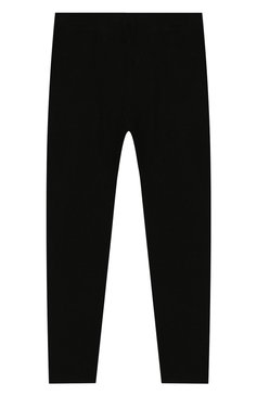 Детские кашемировые брюки GIORGETTI CASHMERE черного цвета, арт. MB933/WS/2A-6A | Фото 2 (Материал внешний: Шерсть, Кашемир; Случай: Повседневный; Статус проверки: Проверена категория)
