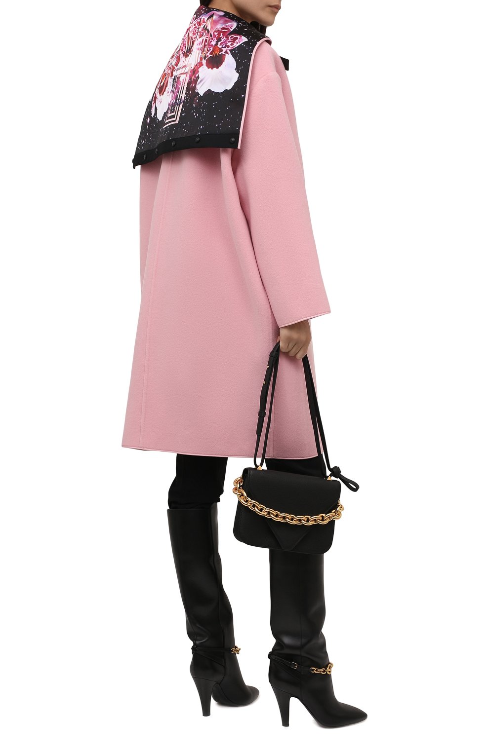 Женское розовое пальто из шерсти и кашемира LANVIN купить в интернет ...