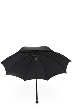 Мужской зонт-трость с фигурной ручкой ALEXANDER MCQUEEN черного цвета, арт. 500677/4A40Q | Фото 3 (Материал: Текстиль, Синтетический материал; Статус проверки: Проверено, Проверена категория)