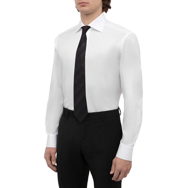 Хлопковая сорочка Kiton  UCIH0660101 Фото 4