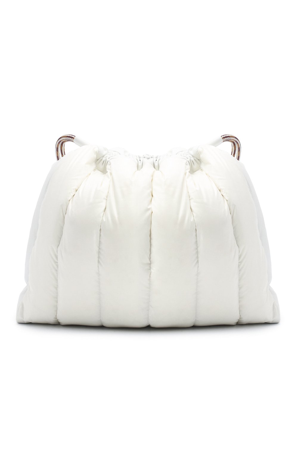 Женский рюкзак seashell MONCLER белого цвета, арт. F2-09B-5A501-10-02SK9 | Фото 1 (Материал: Текстиль; Стили: Кэжуэл; Размер: large)