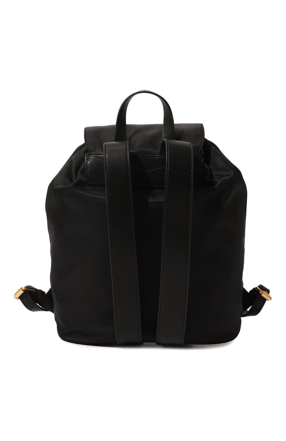 Женский рюкзак MOSCHINO черного цвета, арт. 2317 B7601/8202 | Фото 6 (Размер: medium; Материал: Текстиль; Стили: Кэжуэл)
