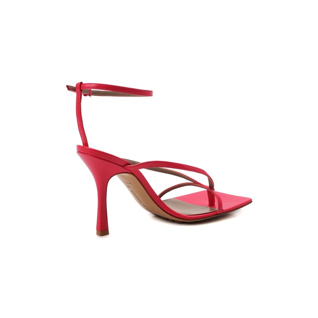 Кожаные босоножки The Stretch Bottega Veneta  608835/VBSF0 Фото 4