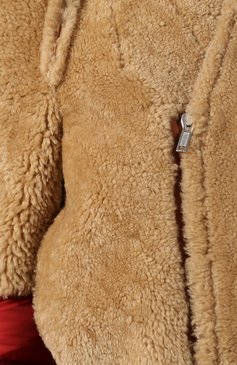 Женская бежевая пуховая куртка RICK OWENS купить в интернет-магазине ...