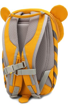 Детская рюкзак с декоративной отделкой AFFENZAHN желтого цвета, арт. AFZ-FAS-004-001 | Фото 2 (Материал внутренний: Не назначено; Материал сплава: Проставлено; Нос: Не проставлено; Материал: Текстиль; Статус проверки: Проверена категория)
