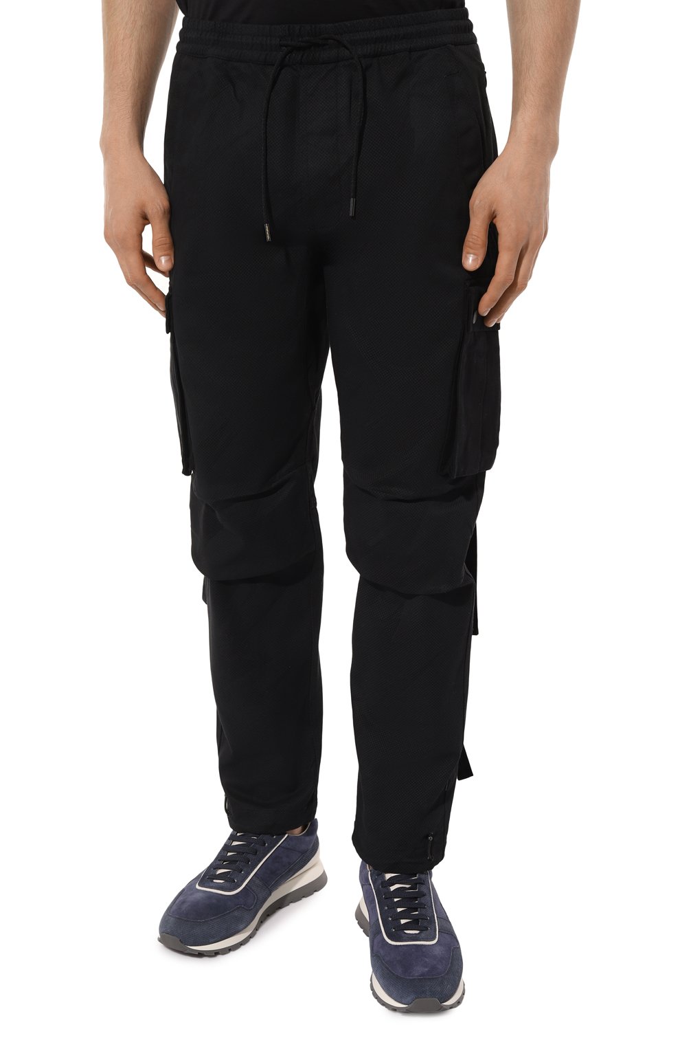 Мужские хлопковые брюки-карго MAHARISHI черного цвета, арт. 4131 | Фото 3 (Силуэт М (брюки): Карго; Длина (брюки, джинсы): Стандартные; Случай: Повседневный; Стили: Гранж; Материал сплава: Проставлено; Материал внешний: Хлопок; Драгоценные камни: Проставлено)