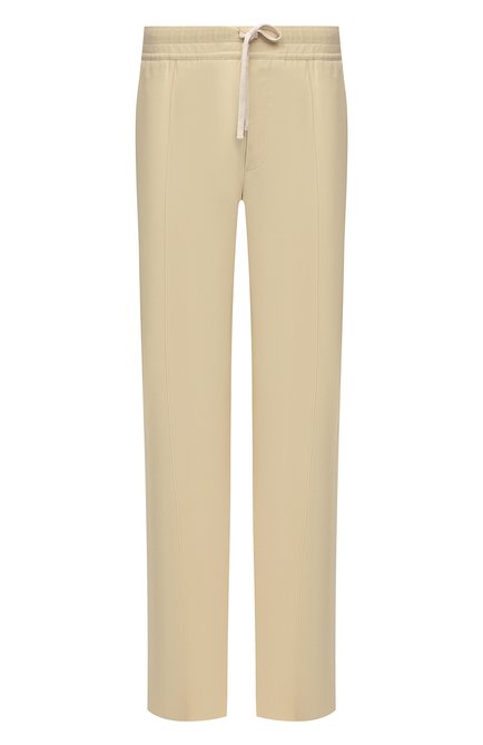 Мужские брюки из вискозы TOM FORD бежевого цвета по цене 104500 руб., арт. 979R06/739D42 | Фото 1