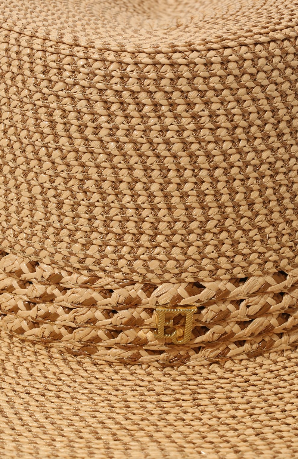 Женская шляпа ERIC JAVITS бежевого цвета, арт. 14013PEANUT | Фото 4 (Материал: Текстиль, Пластик, Синтетический материал)
