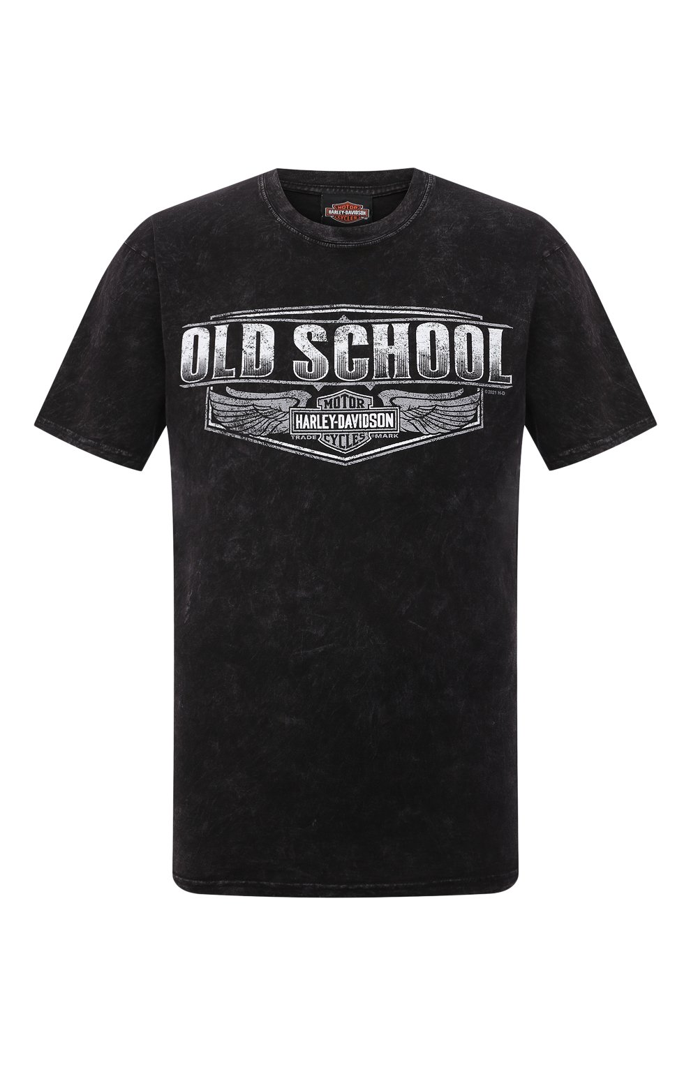Хлопковая футболка Harley-Davidson Чёрный R004140 
