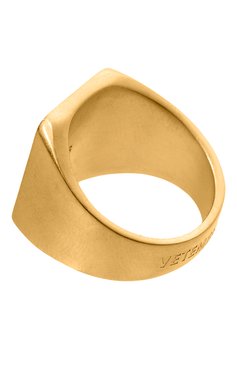 Женское кольцо VETEMENTS золотого цвета, арт. UE63RI100G 5100 BRASS | Фото 3 (Материал: Металл)