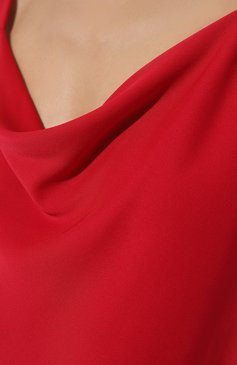Женское платье PIETRO BRUNELLI красного цвета, арт. AS2204/PL0082/9999 | Фото 5 (Женское Кросс-КТ: Сарафаны, Платье-одежда; Случай: Повседневный; Материал внешний: Синтетический материал; Материал сплава: Проставлено; Длина Ж (юбки, платья, шорты): Макси; Драгоценные камни: Проставлено; Стили: Романтичный)