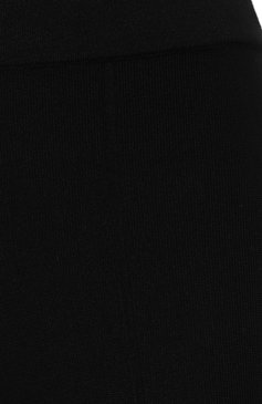 Женские шерстяные брюки MRZ черного цвета, арт. FW23-0048 | Фото 5 (Материал внешний: Шерсть; Длина (брюки, джинсы): Стандартные; Женское Кросс-КТ: Брюки-одежда; Силуэт Ж (брюки и джинсы): Прямые; Материал сплава: Проставлено; Драгоценные камни: Проставлено; Стили: Кэжуэл)