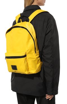 Женский рюкзак MSGM желтого цвета, арт. 3440MZ90 638 | Фото 2 (Материал: Текстиль; Стили: Спорт; Размер: large)