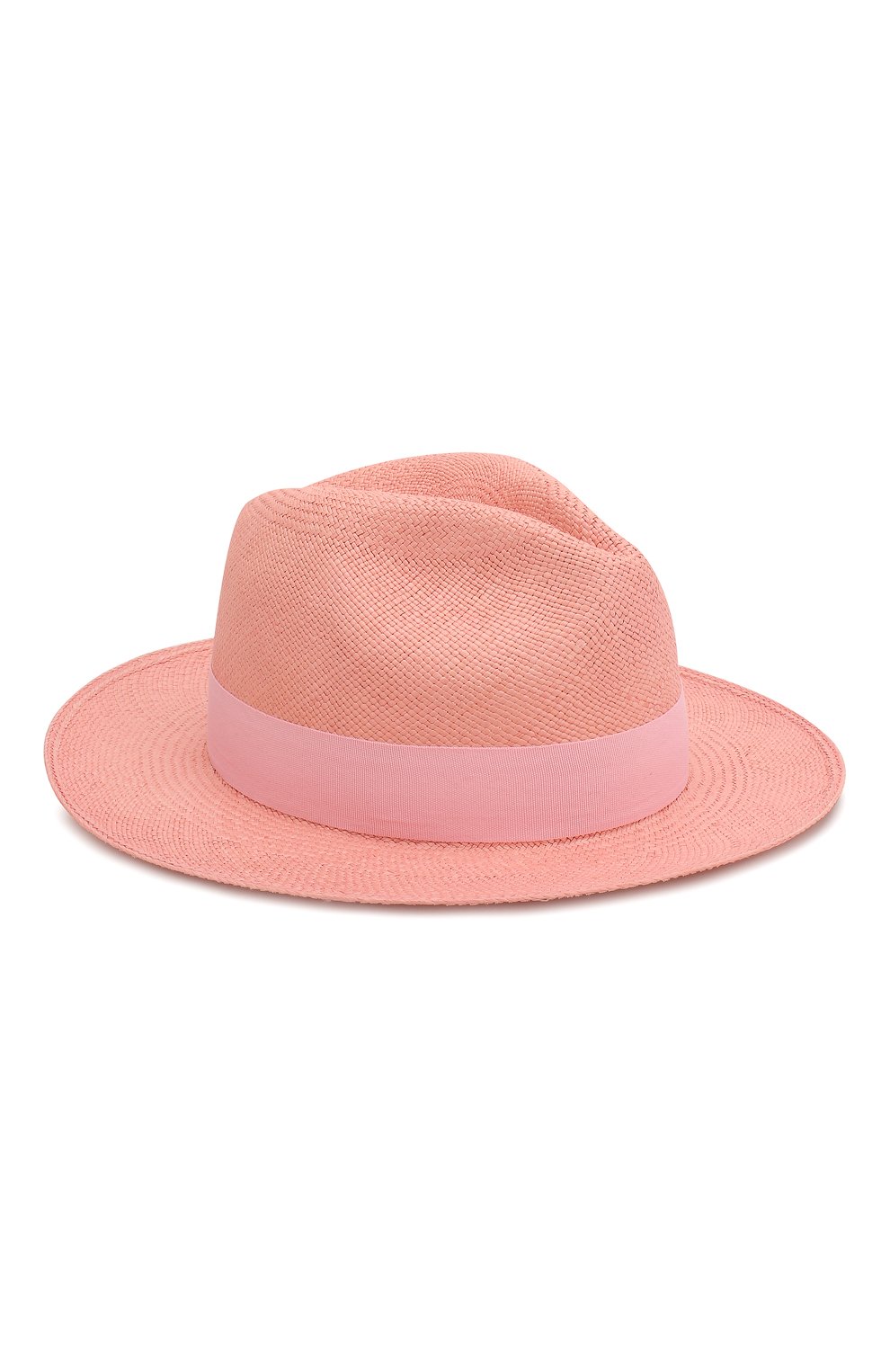 Женская шляпа marsel CANOE розового цвета, арт. 1964868_1 | Фото 1 (Материал: Растительное волокно; Статус проверки: Проверена категория)