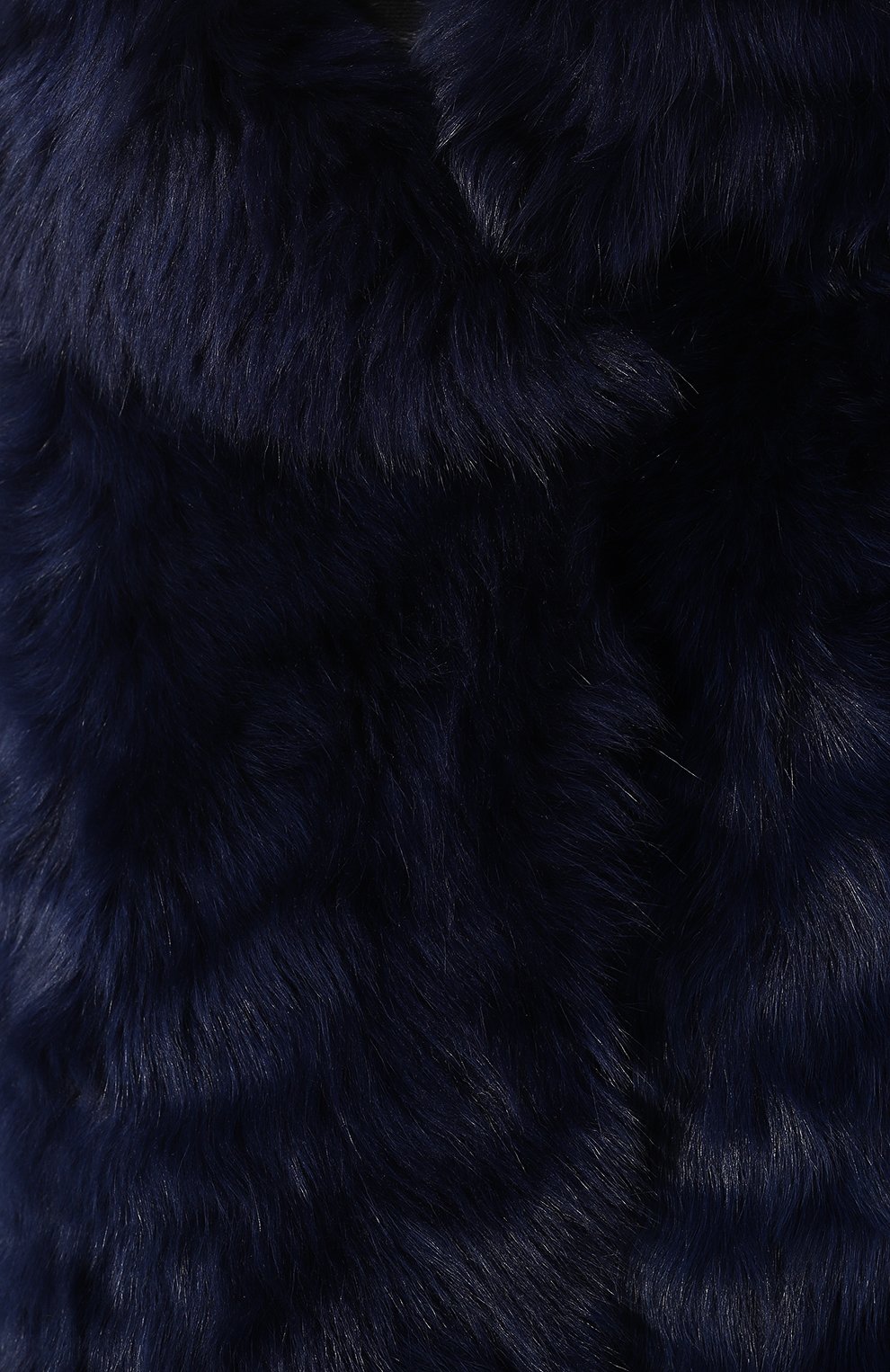 Женская шуба из овчины ALBERTA FERRETTI синего цвета, арт. 222M/A3901/5180 | Фото 5 (Женское Кросс-КТ: Мех; Рукава: Длинные; Стили: Гламурный; Материал внешний: Натуральный мех; Длина (верхняя одежда): До середины бедра)