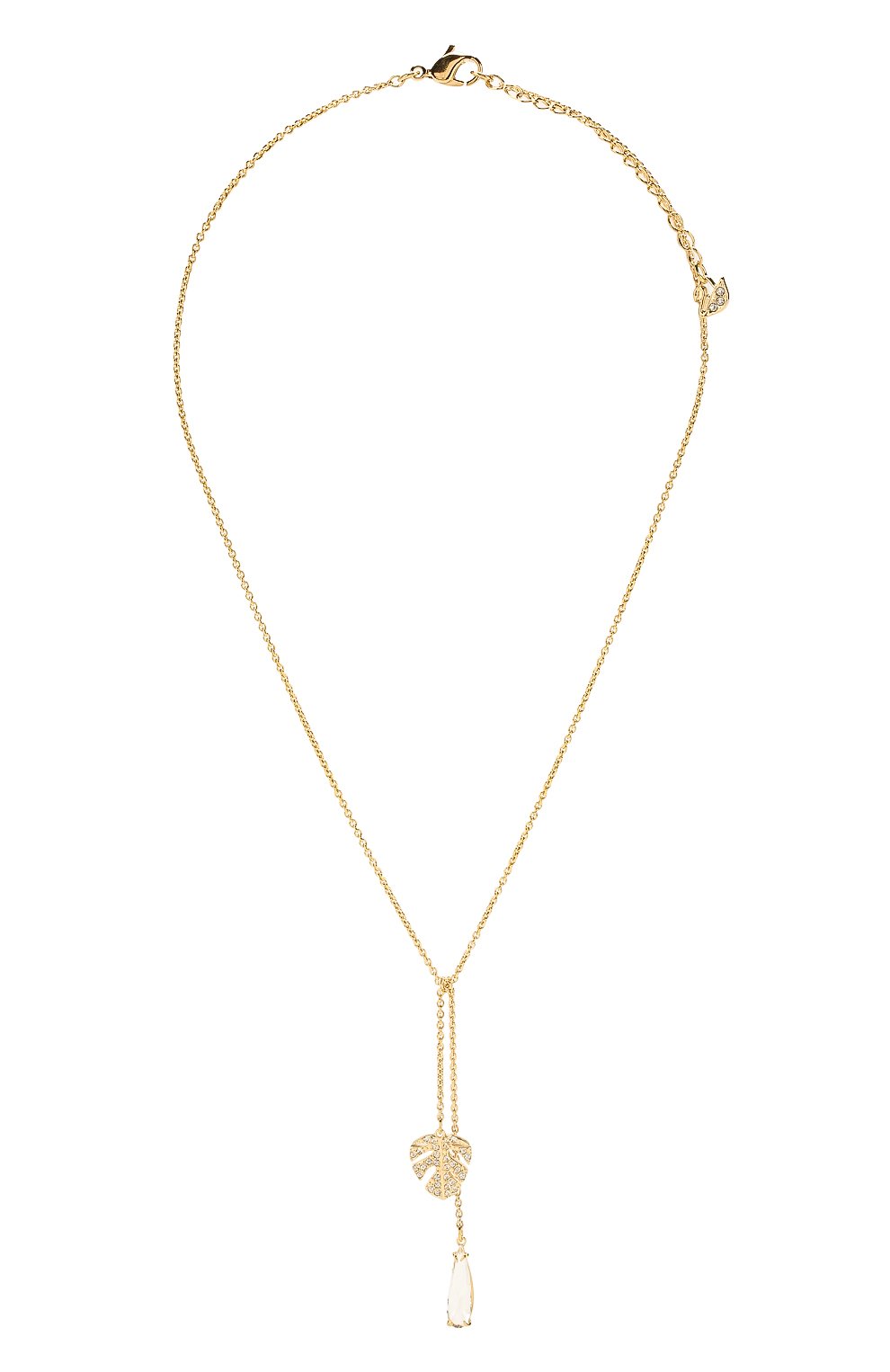 Женское колье tropical SWAROVSKI золотого цвета, арт. 5519249 | Фото 1 (Материал: Металл)