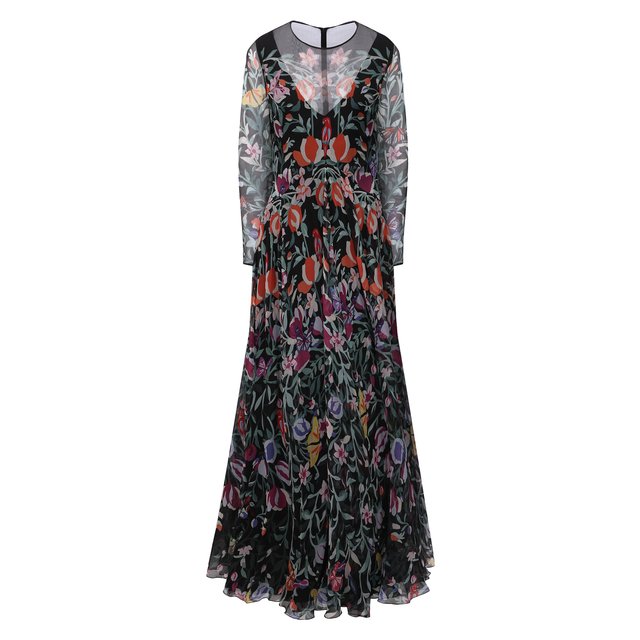 фото Шелковое платье valentino