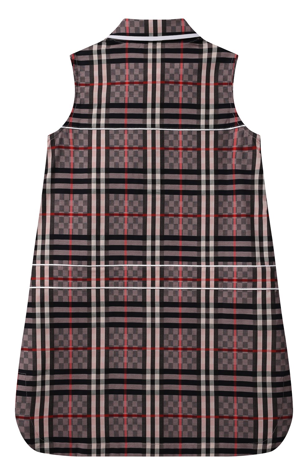 Хлопковое платье Burberry  8047637 Фото 2