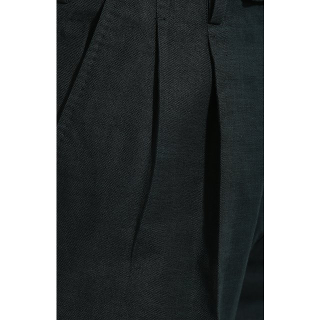 Брюки из смеси хлопка и льна Ermenegildo Zegna  UUI13/TP30 Фото 5