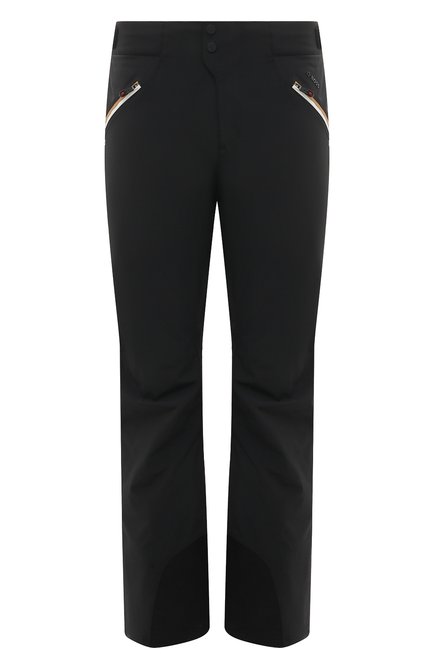 Мужские брюки BOSS черного цвета, арт. 50512658 | Фото 1 (Длина (брюки, джинсы): Стандартные; Драгоценные камни: Проставлено; Материал внешний: Синтетический материал; Материал сплава: Проставлено)